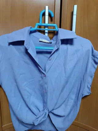 Camisa Verano Morada Talla Única