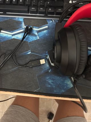 Auriculares Gaming Nitro PC LED con microfono