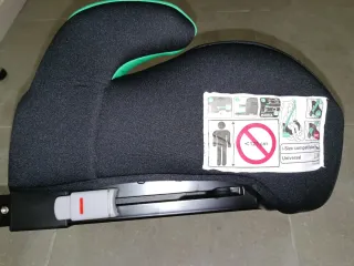 Alzador Bebe Confort Isofix Negro