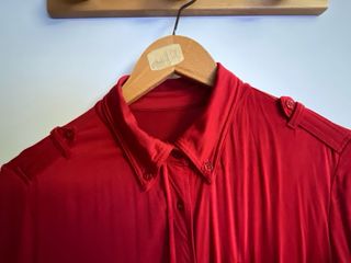 Camisa roja mujer