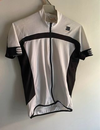 Maillot Ciclismo Sportful Blanco y Negro