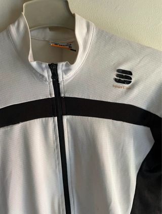 Maillot Ciclismo Sportful Blanco y Negro