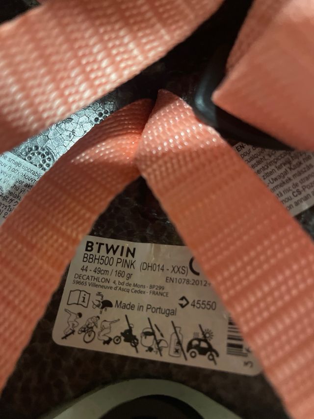 Casco niña Btwin XXS