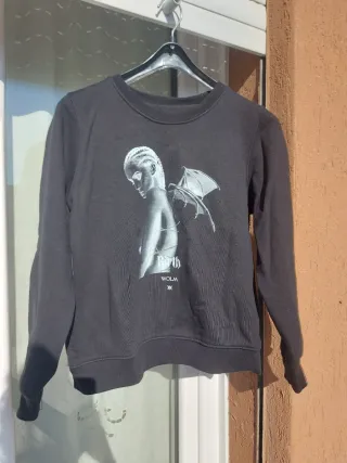 Felpa WOLM con stampa Birth