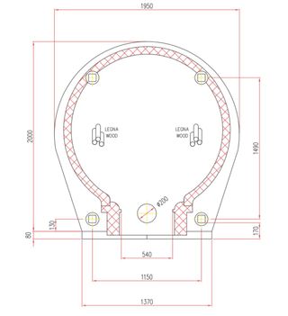 Forno a legna MAM 160
