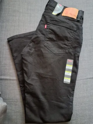 Levi's 511 Slim Fit Jeans Negros Talla M