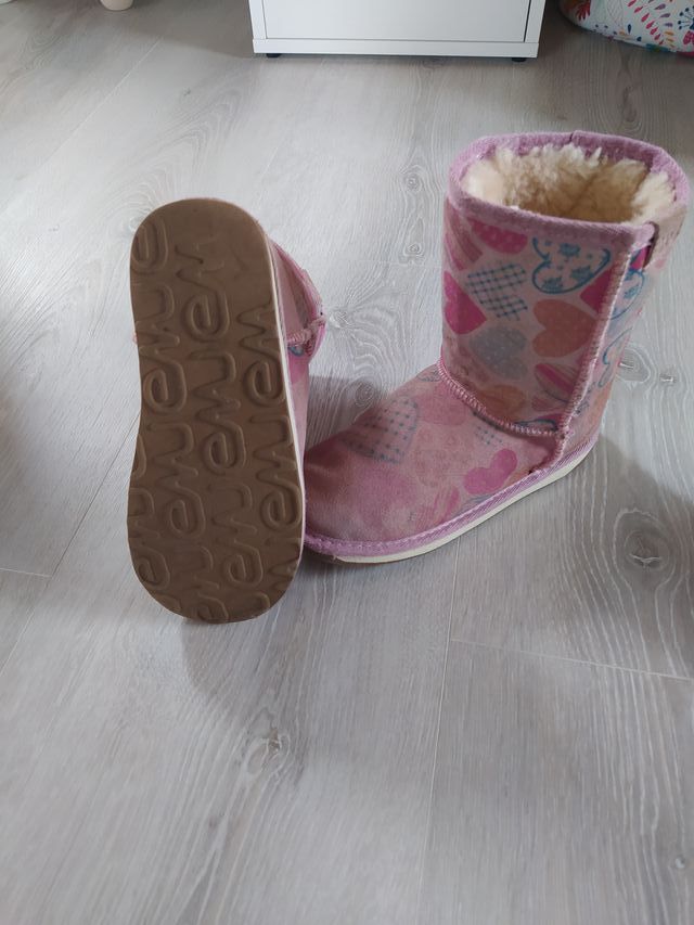 Botas niña forradas. T33. EMU