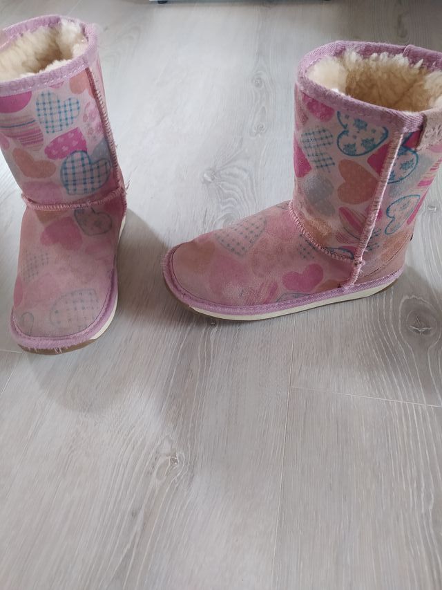 Botas niña forradas. T33. EMU