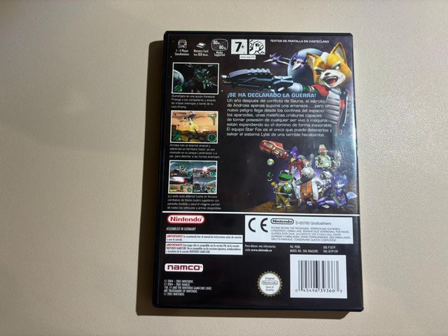 Star Fox Assault Nintendo GameCube PAL