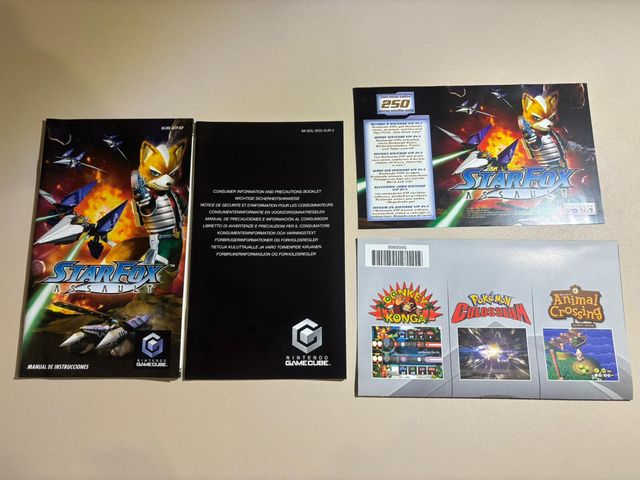 Star Fox Assault Nintendo GameCube PAL