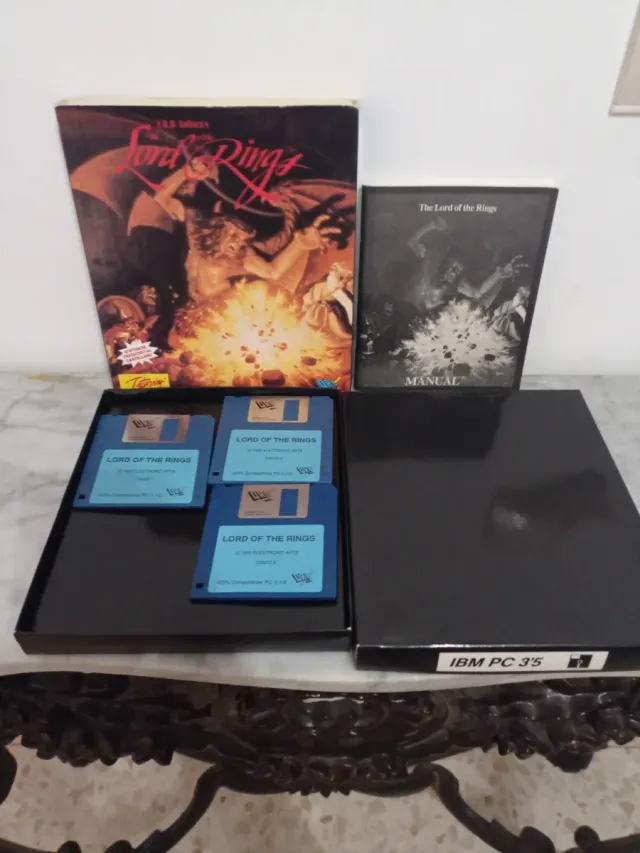 Lord of the Rings IBM PC 3.5 Discos