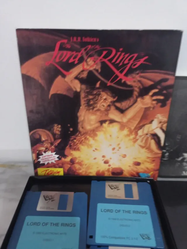 Lord of the Rings IBM PC 3.5 Discos