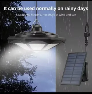 Lámpara Solar Colgante 168 LED