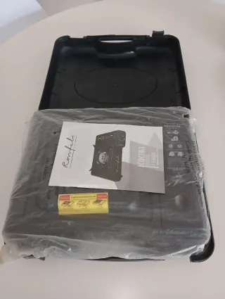 Hornillo de gas portátil con maletín