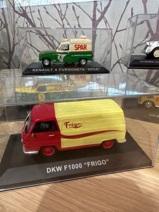 Pack 5 Furgonetas Miniatura Comercios