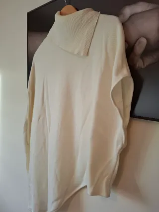 Jersey chaleco blanco talla única