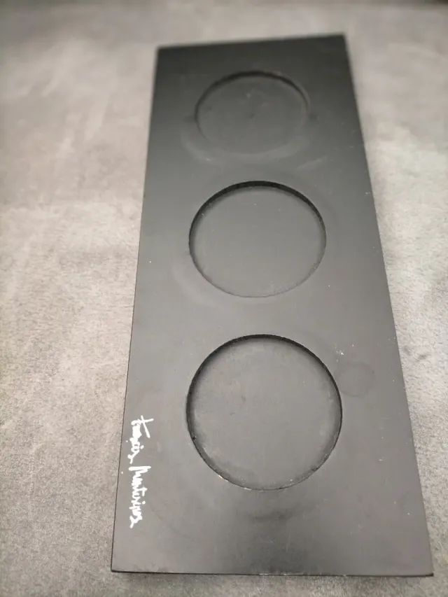 Bandeja aperitivos porcelana y madera