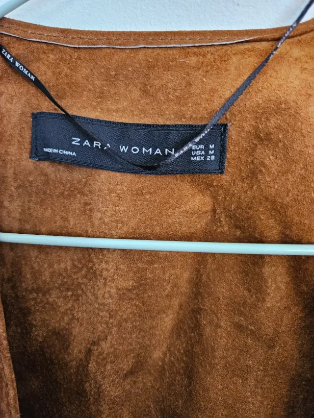 Chaleco Zara Ante Talla Única