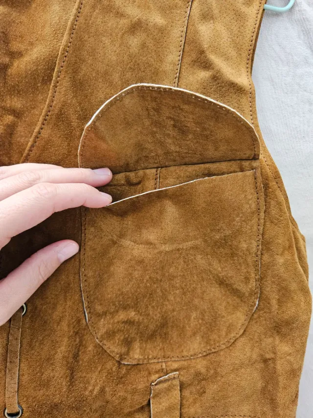 Chaleco Zara Ante Talla Única