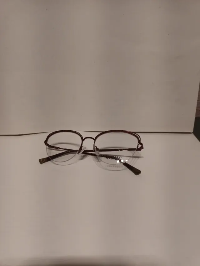 Montura gafas mujer burdeos