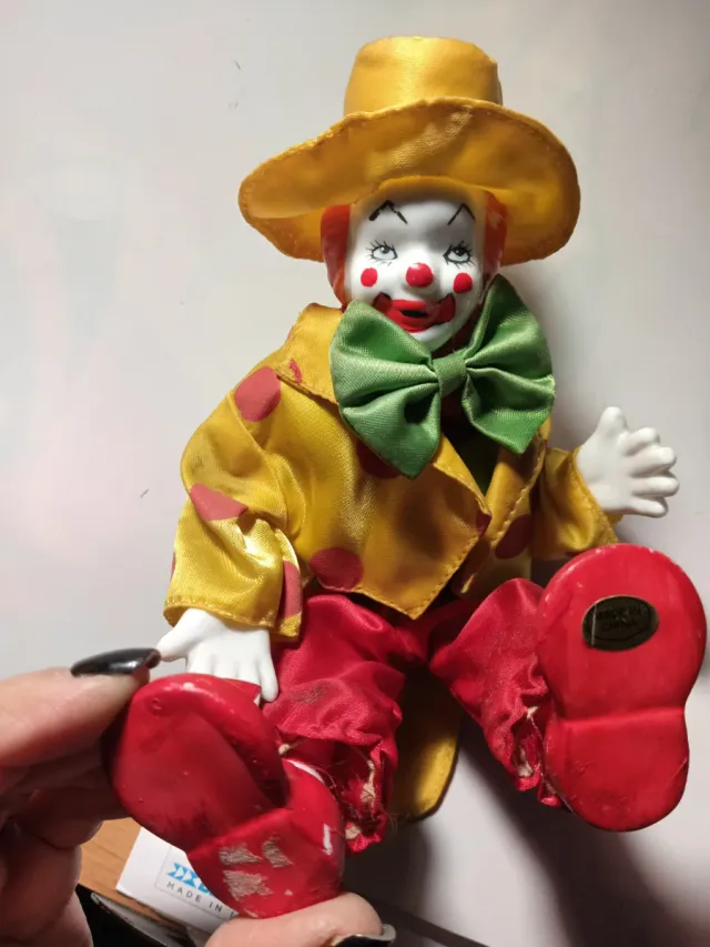 Clown in ceramica