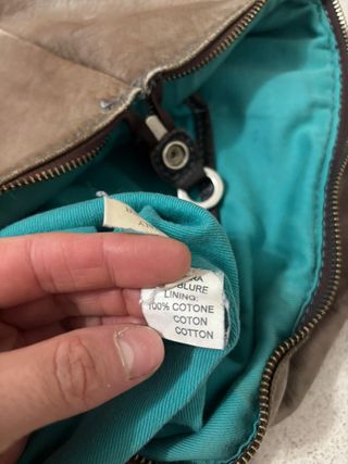 Borsa Gabs Firenze Pelle Marrone/Turchese