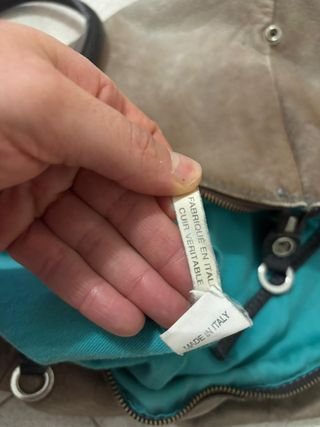 Borsa Gabs Firenze Pelle Marrone/Turchese