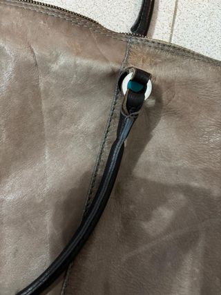 Borsa Gabs Firenze Pelle Marrone/Turchese