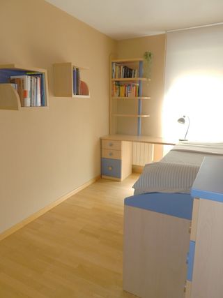 Dormitorio infantil 2 camas nido
