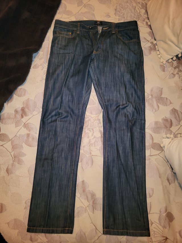 Vaqueros hombre azul oscuro