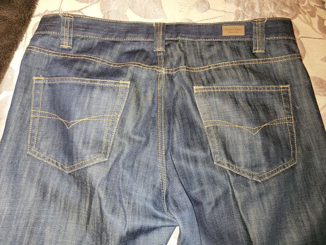 Vaqueros hombre azul oscuro