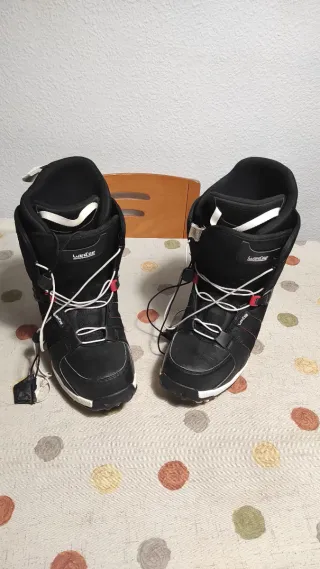 Botas de Snowboard Wedze Negras