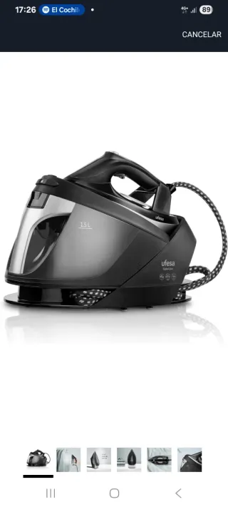 Plancha Ufesa Digital Care 2600W