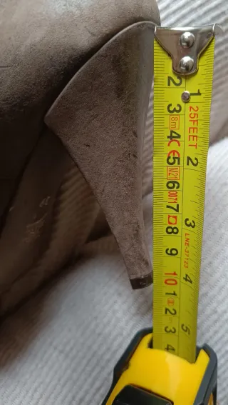 Zapatos de tacón piel mujer marrones