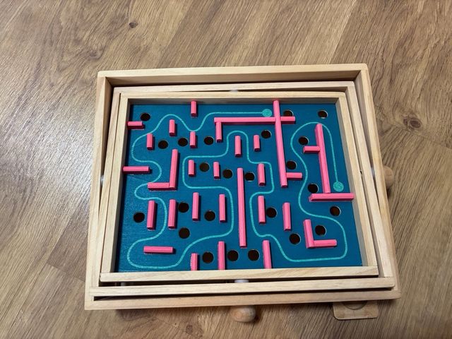Laberinto de madera