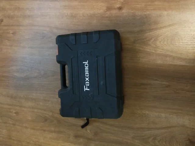Taladro Faxamol con maletín y baterías