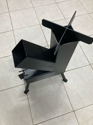 Cocina de leña portátil muy facil de transportar