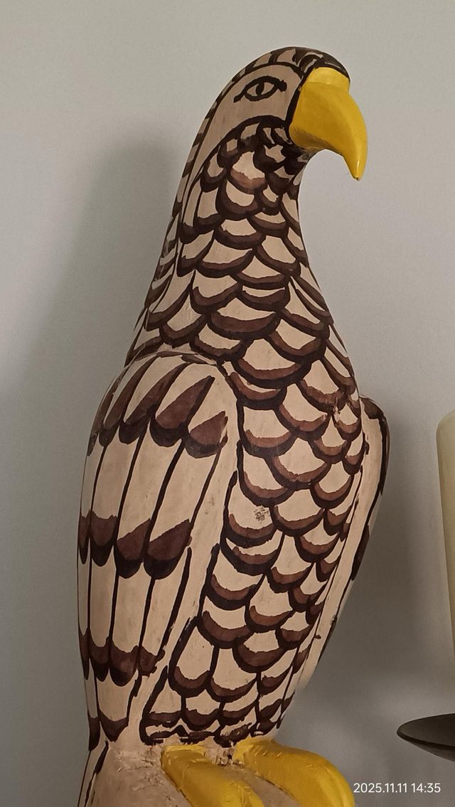 Aves decorativas de madera