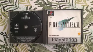 Final Fantasy VII Platinum PS1 PAL