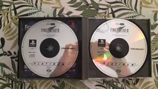 Final Fantasy VII Platinum PS1 PAL