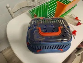 Jaula para roedor, cobaya, hamster y Transportín