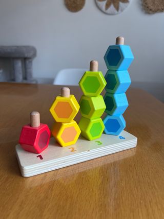 Juegos de madera para bebés de 1 a 3 años