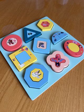 Juegos de madera para bebés de 1 a 3 años