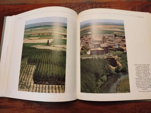 El Camino de Santiago desde el aire