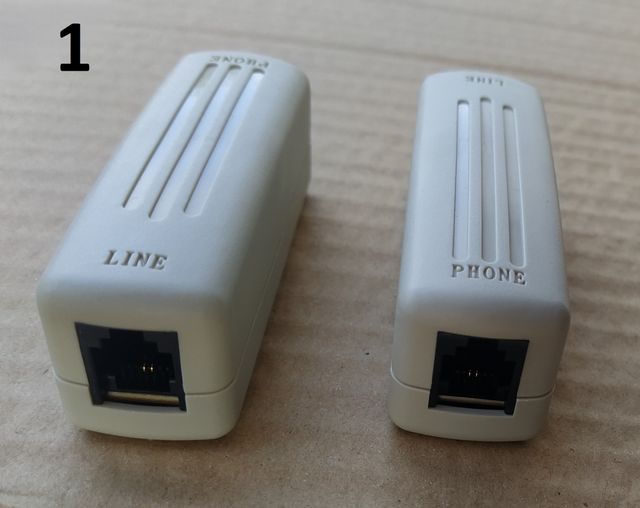 Microfiltros ADSL Telefone Novos