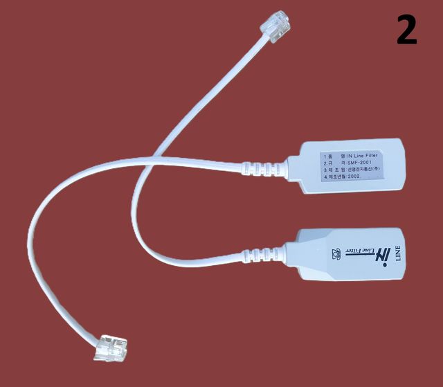 Microfiltros ADSL Telefone Novos