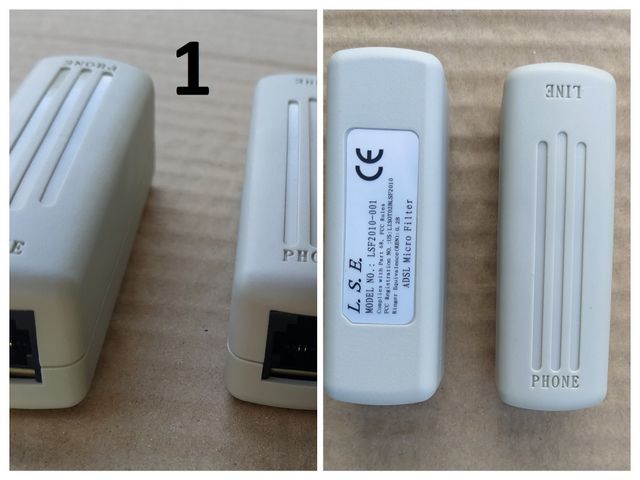 Microfiltros ADSL Telefone Novos