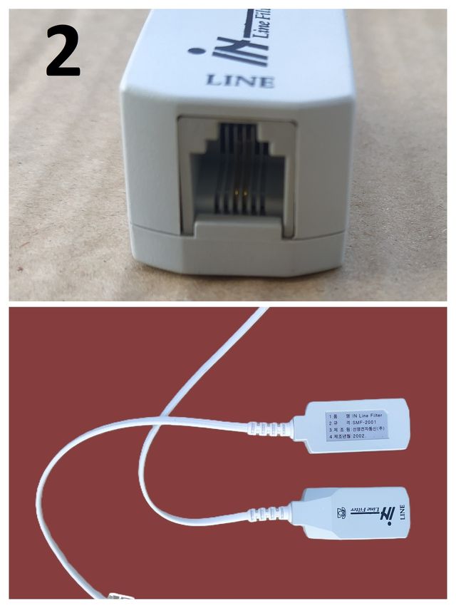 Microfiltros ADSL Telefone Novos