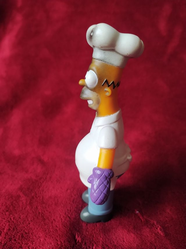 FIGURA BURGER HOMER SIMPSON CHEF