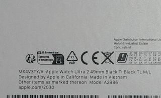 Apple Watch Ultra 2 49mm Negro Titanio